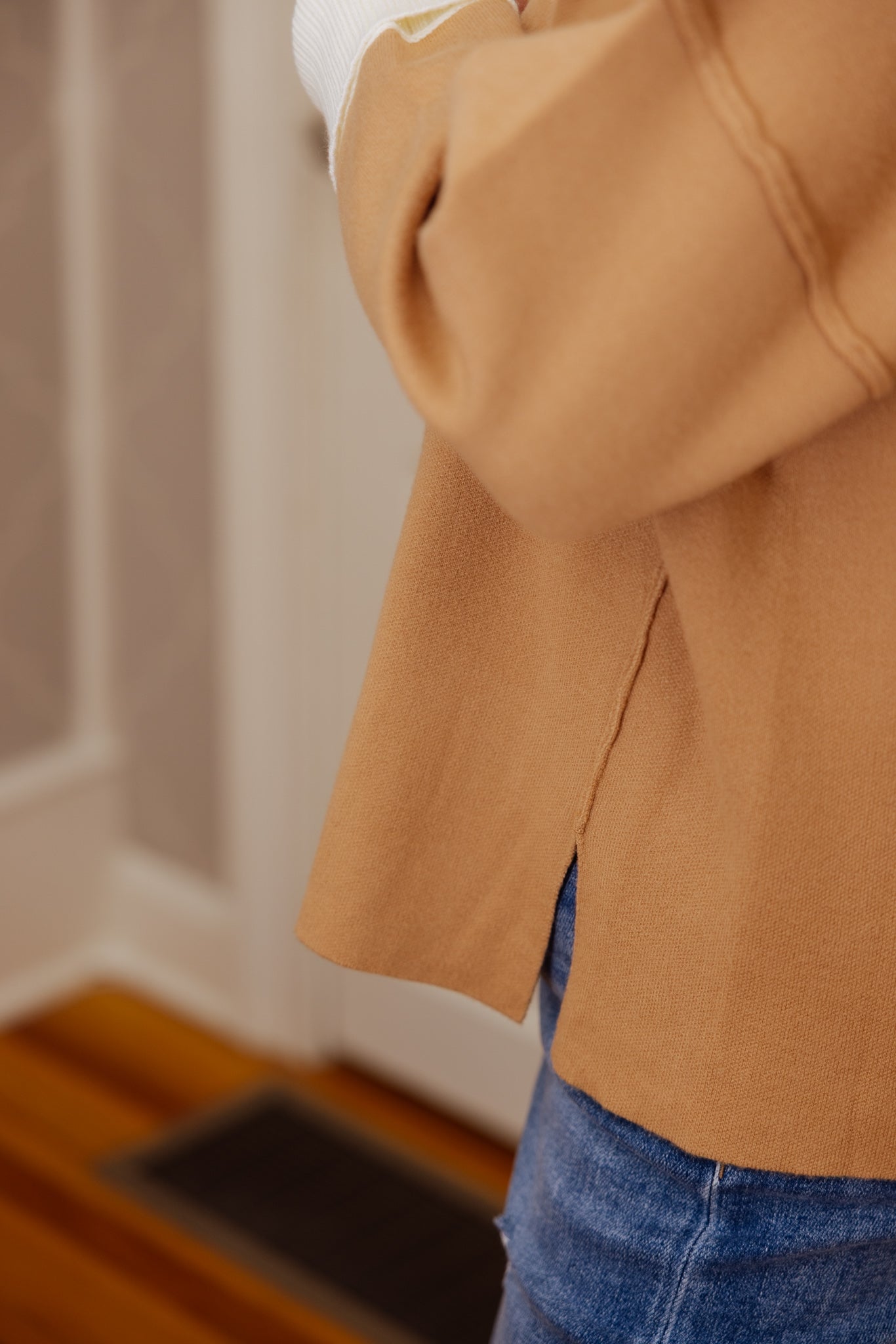 Ribbed Turtleneck Sweater